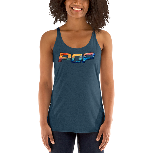 POP - Women's Racerback Tank