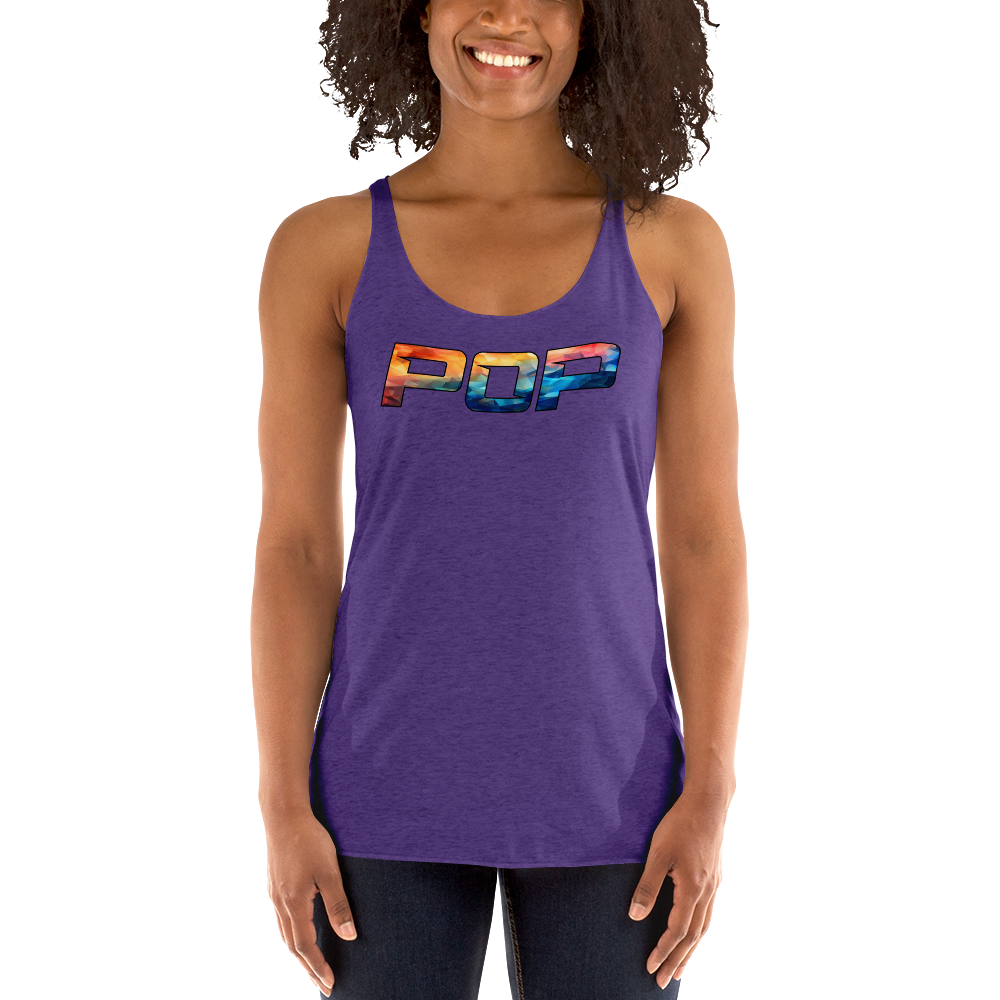 POP - Women's Racerback Tank