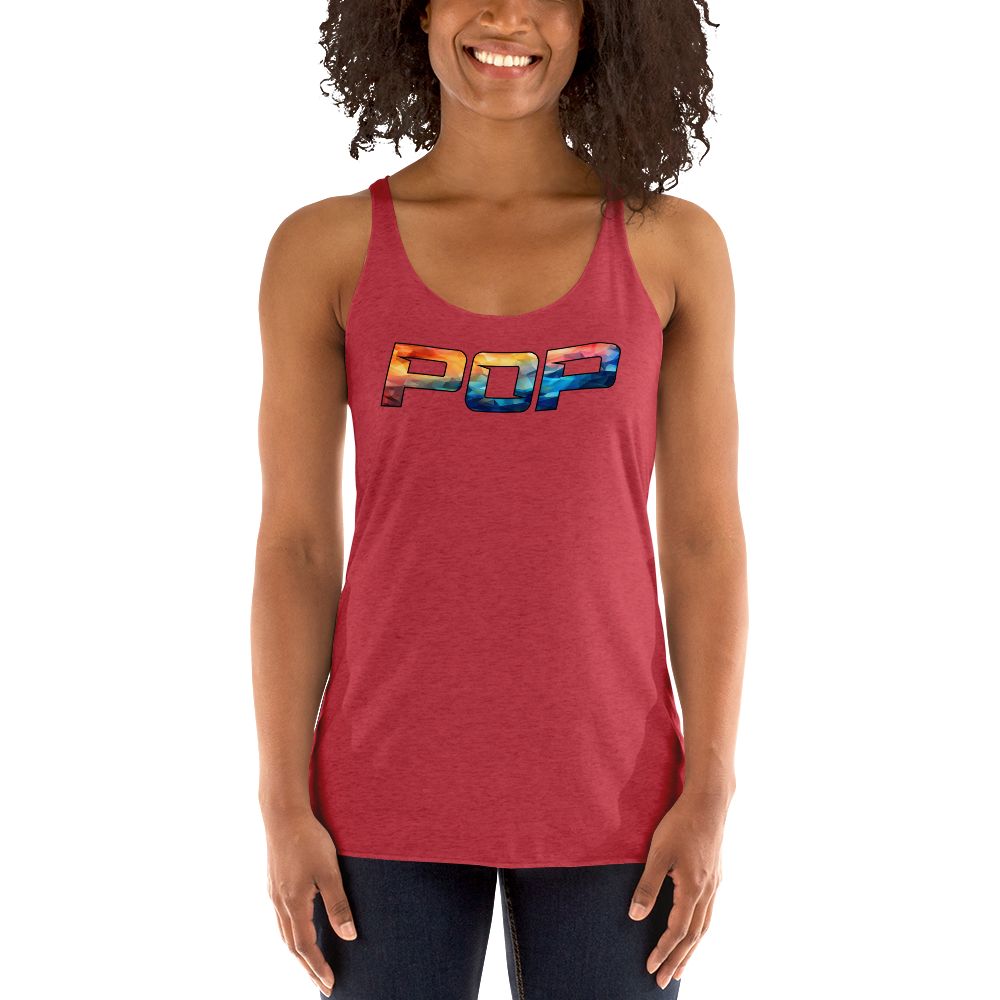 POP - Women's Racerback Tank