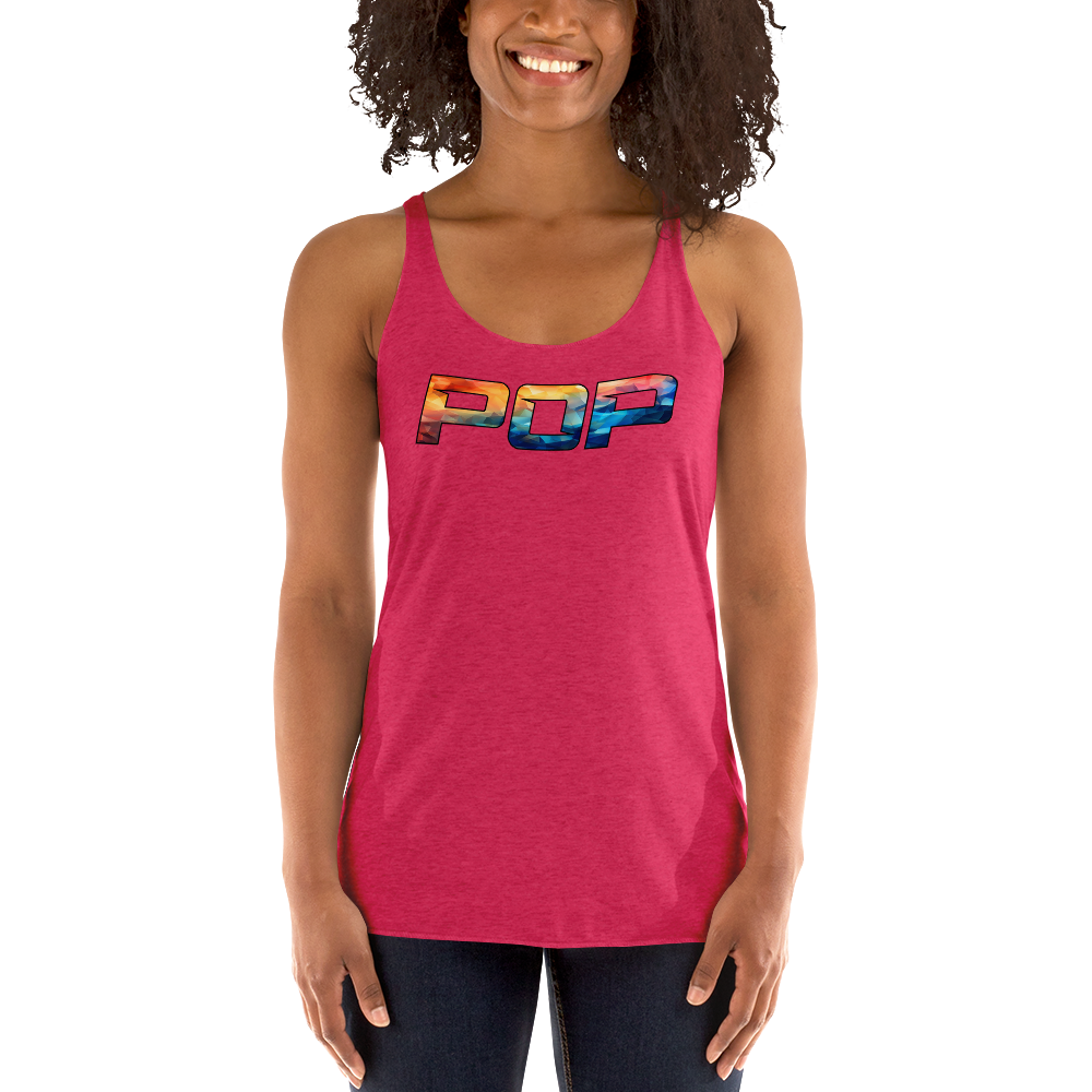 POP - Women's Racerback Tank