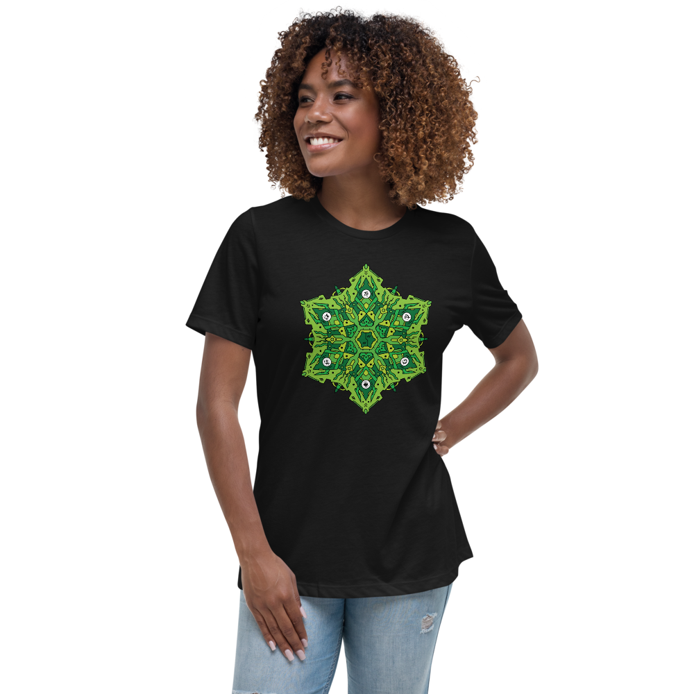 Alien Mandala 1 - Women's Relaxed T-Shirt