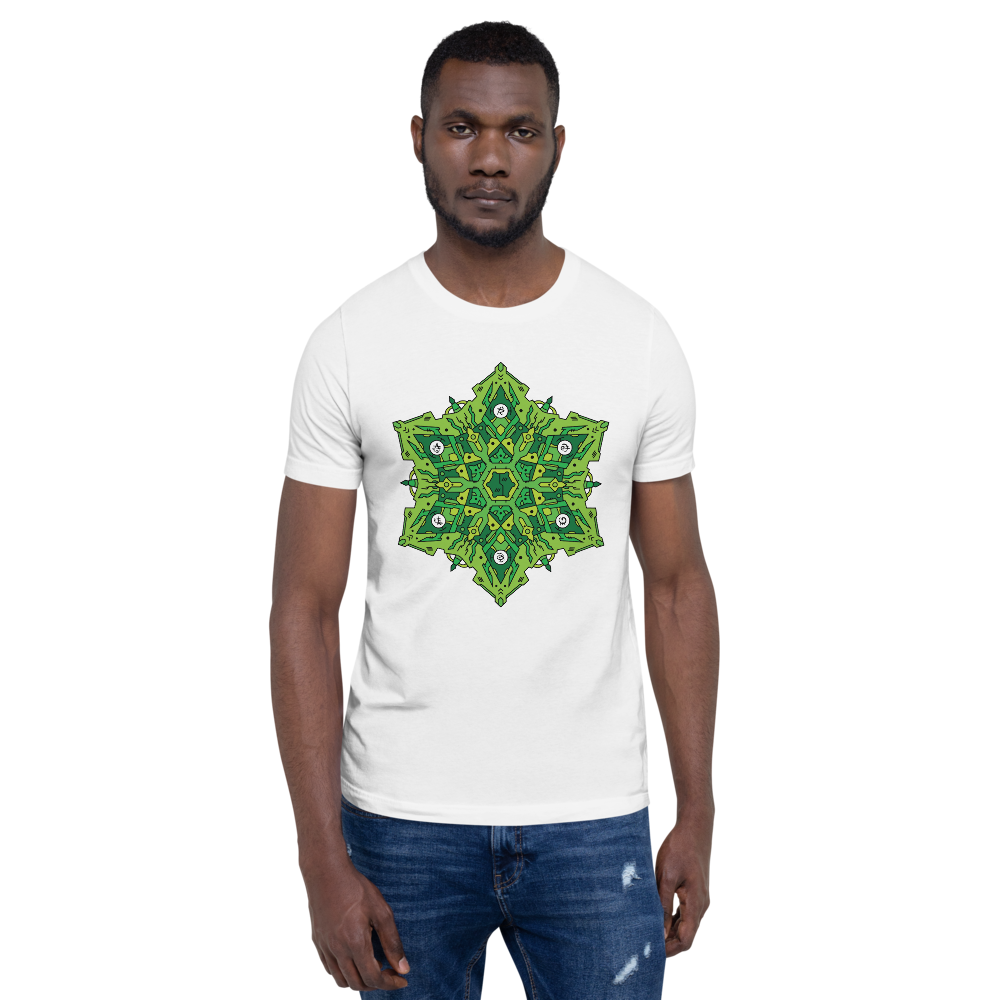 Alien Mandala 1 - Short-Sleeve Unisex T-Shirt