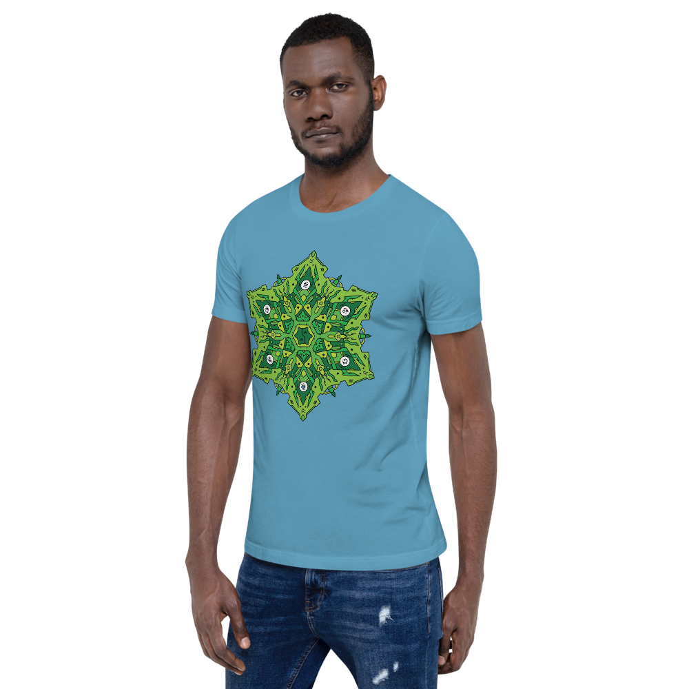 Alien Mandala 1 - Short-Sleeve Unisex T-Shirt