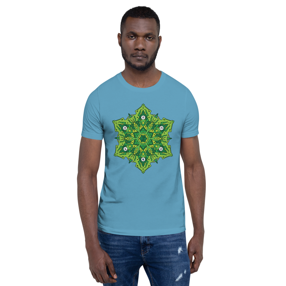 Alien Mandala 1 - Short-Sleeve Unisex T-Shirt