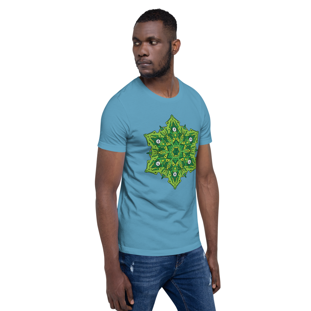 Alien Mandala 1 - Short-Sleeve Unisex T-Shirt