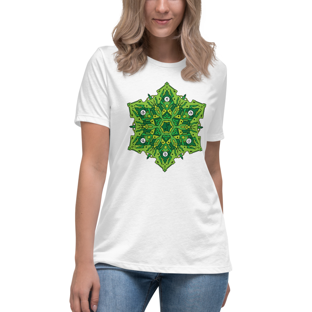 Alien Mandala 1 - Women's Relaxed T-Shirt