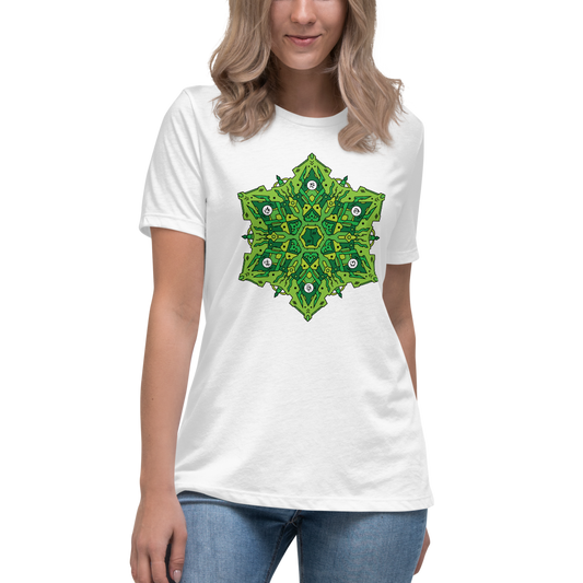 Alien Mandala 1 - Women's Relaxed T-Shirt