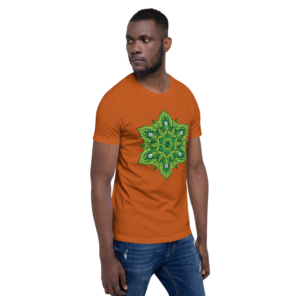 Alien Mandala 1 - Short-Sleeve Unisex T-Shirt