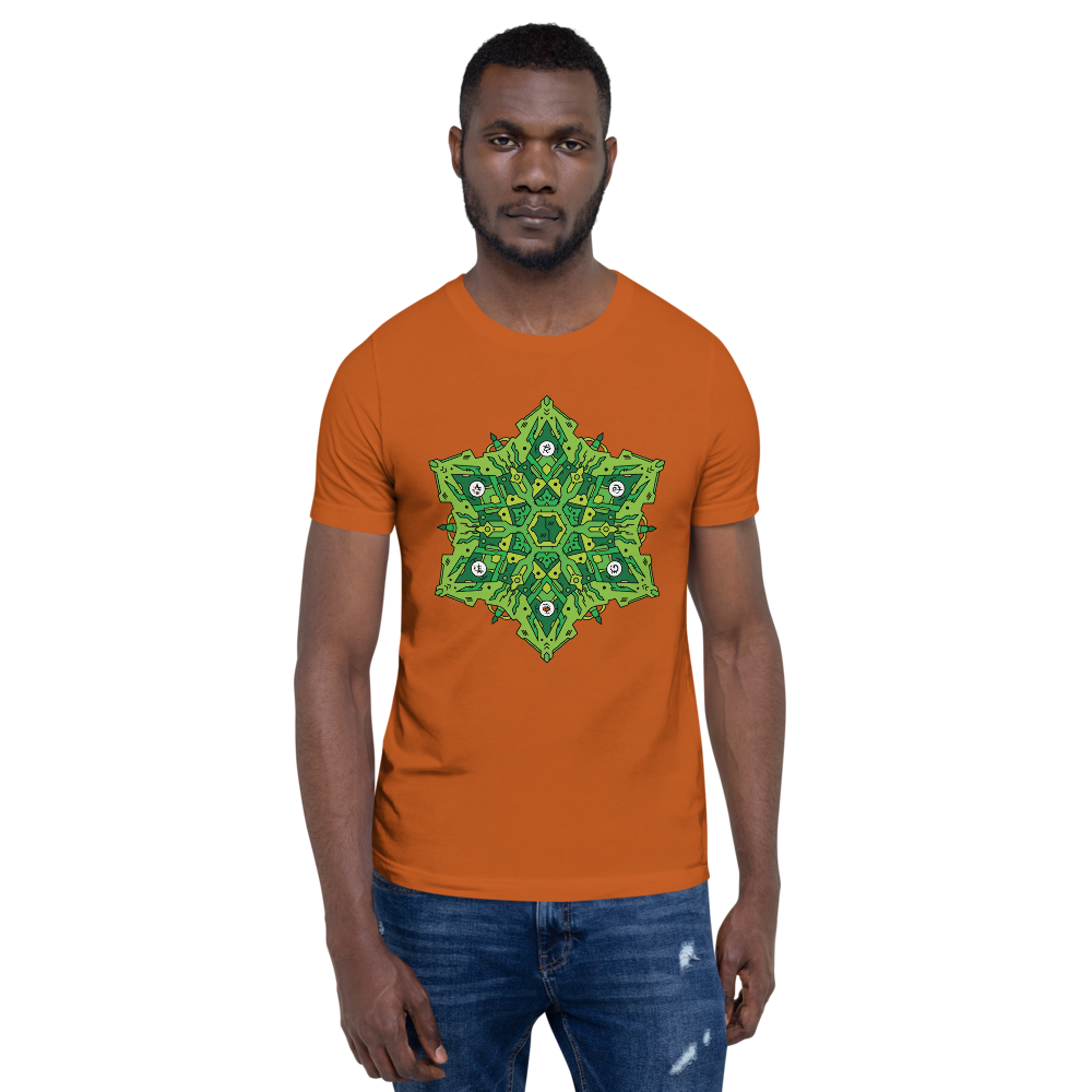 Alien Mandala 1 - Short-Sleeve Unisex T-Shirt