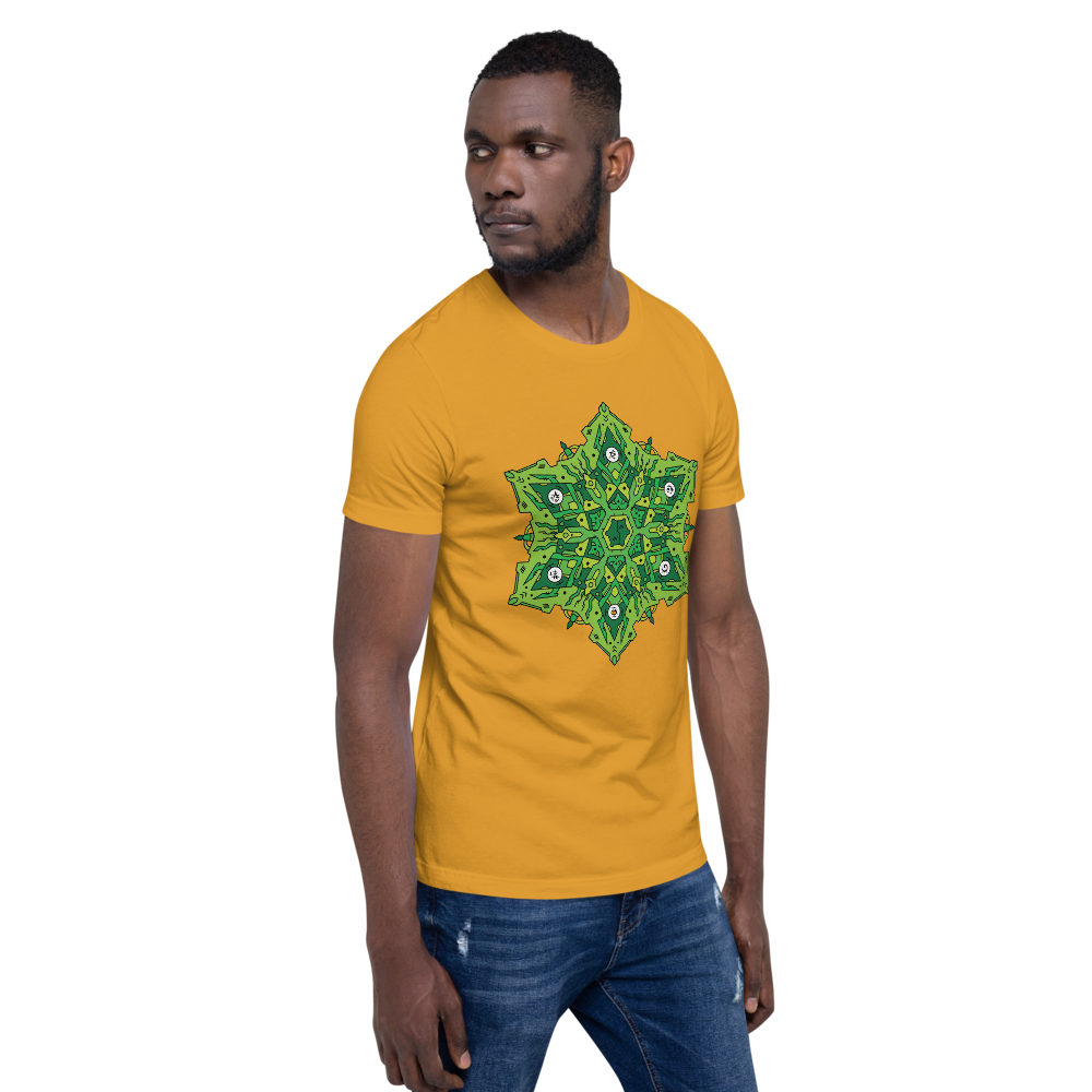 Alien Mandala 1 - Short-Sleeve Unisex T-Shirt