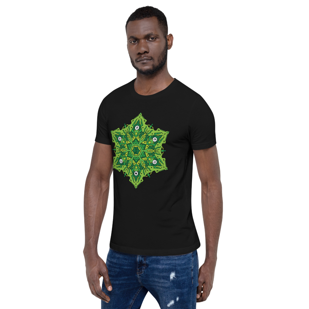 Alien Mandala 1 - Short-Sleeve Unisex T-Shirt