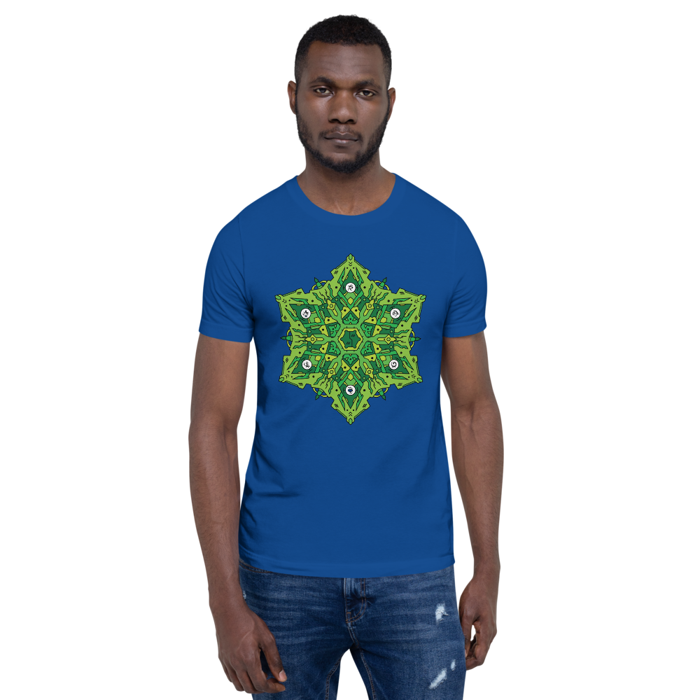 Alien Mandala 1 - Short-Sleeve Unisex T-Shirt