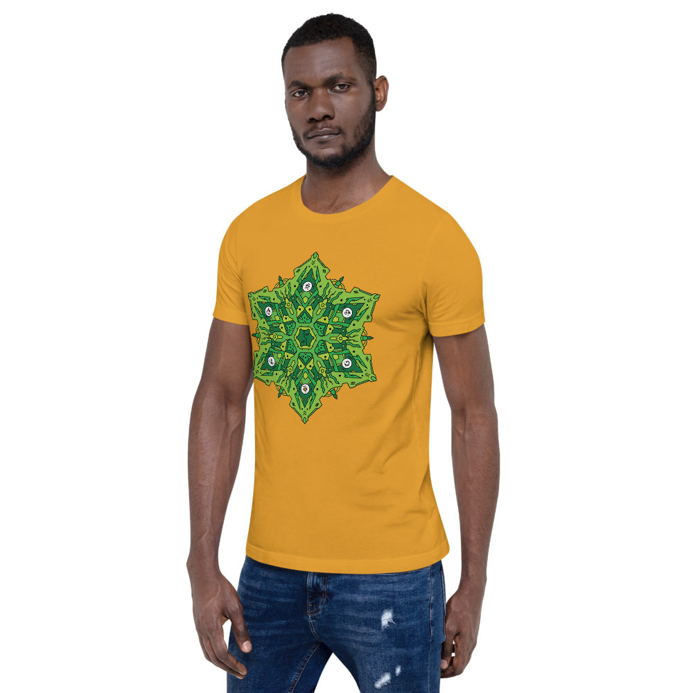 Alien Mandala 1 - Short-Sleeve Unisex T-Shirt