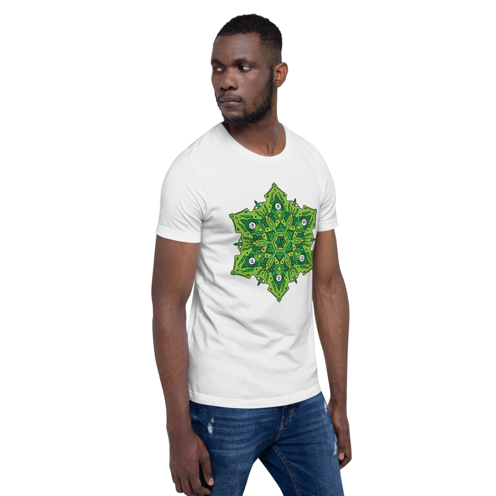 Alien Mandala 1 - Short-Sleeve Unisex T-Shirt