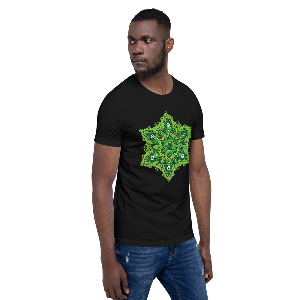 Alien Mandala 1 - Short-Sleeve Unisex T-Shirt