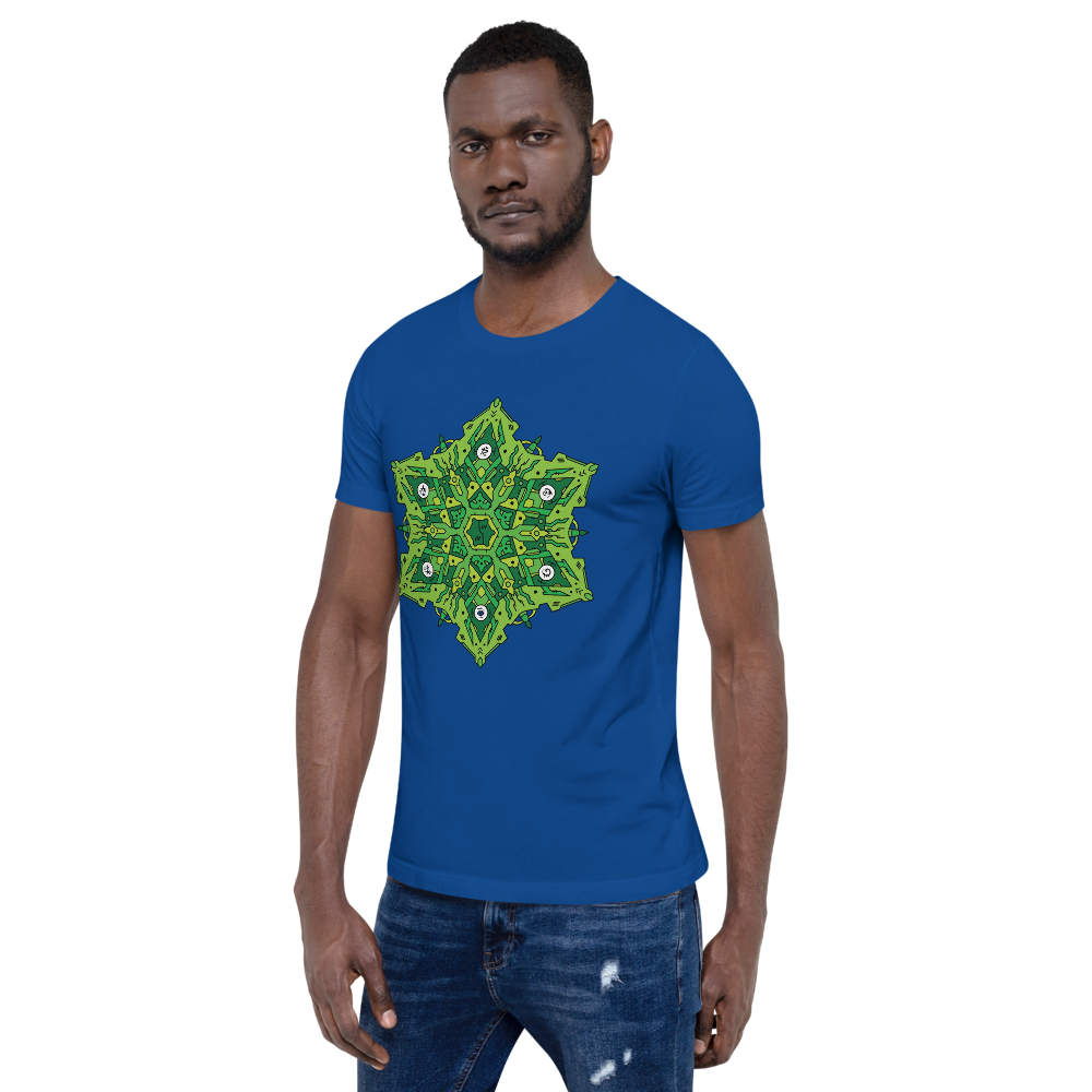 Alien Mandala 1 - Short-Sleeve Unisex T-Shirt