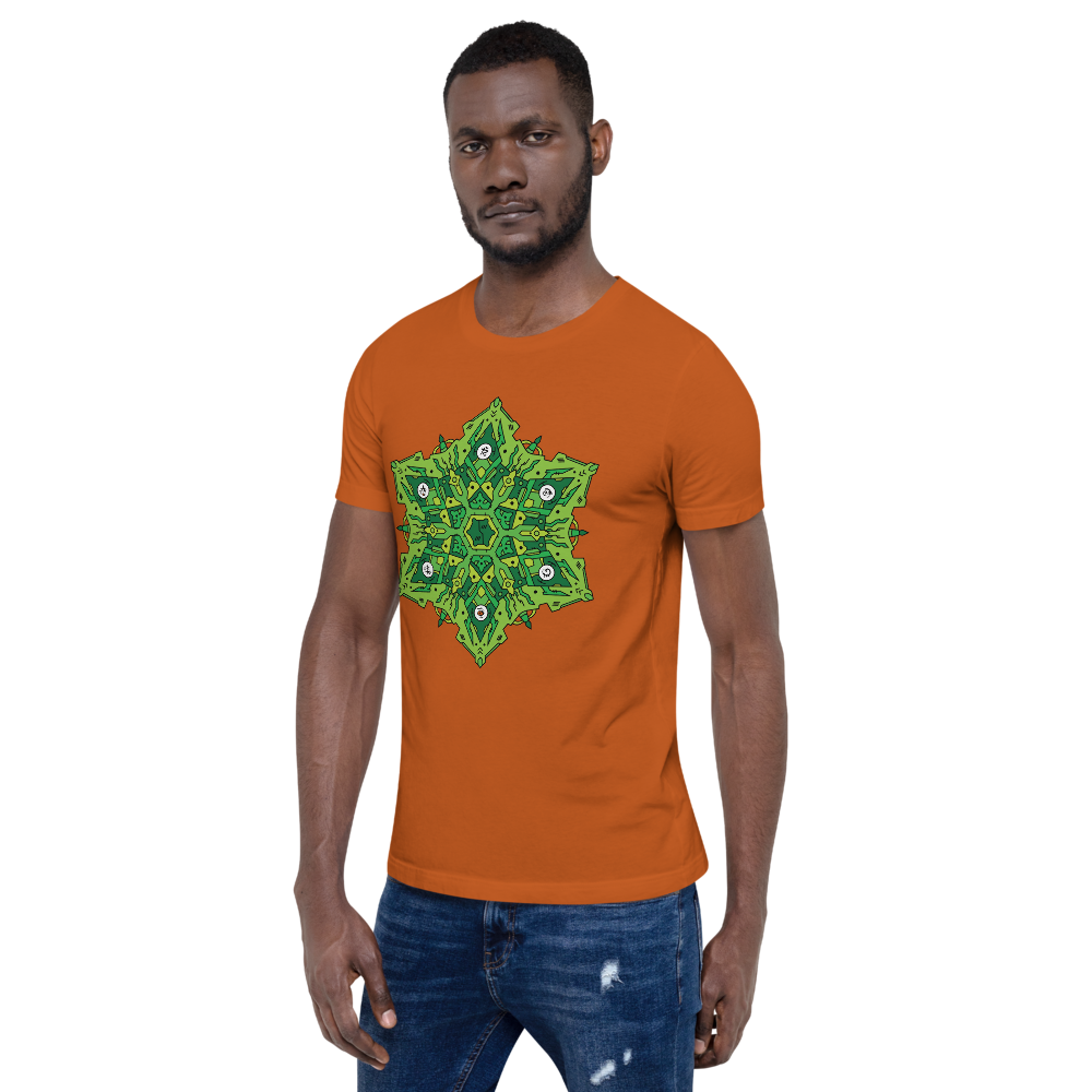 Alien Mandala 1 - Short-Sleeve Unisex T-Shirt