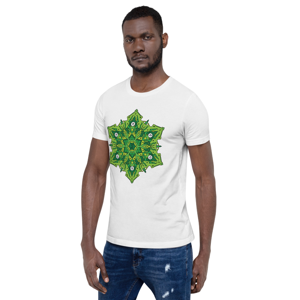 Alien Mandala 1 - Short-Sleeve Unisex T-Shirt