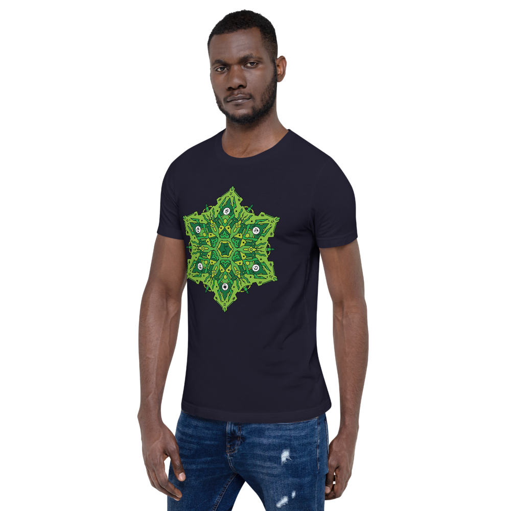 Alien Mandala 1 - Short-Sleeve Unisex T-Shirt