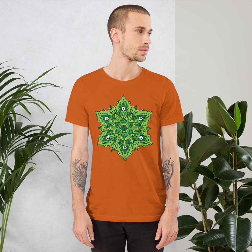 Alien Mandala 1 - Short-Sleeve Unisex T-Shirt