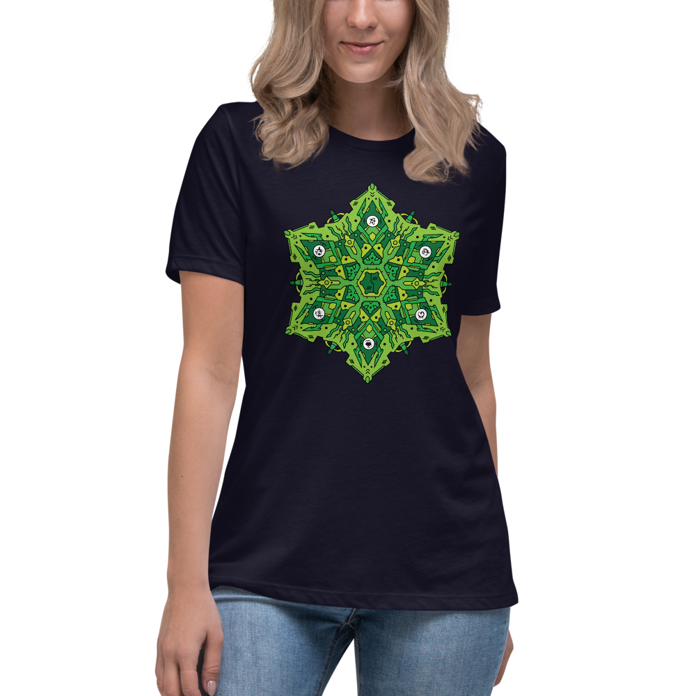 Alien Mandala 1 - Women's Relaxed T-Shirt