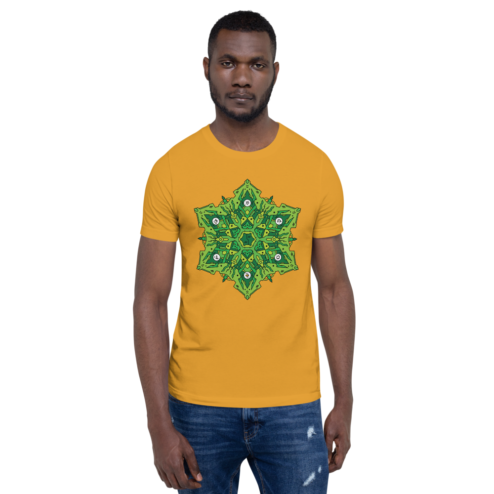 Alien Mandala 1 - Short-Sleeve Unisex T-Shirt